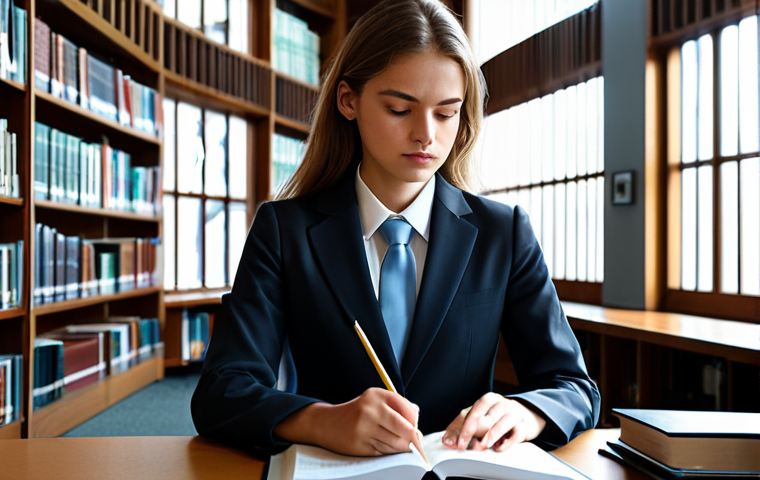 법률자문가의 경력 체크리스트 - The Aspiring Lawyer**

A determined young woman, fully clothed in a modest, professional business su...