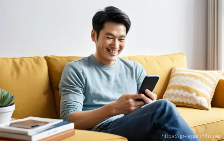 법률 실무 교육 - **Prompt:** A modern, clean home office with natural light streaming in. A focused young Japanese wo...