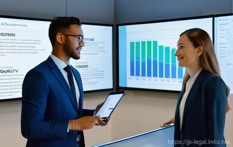 법률 자문가 연봉 협상 - A male lawyer, mid-40s, sits at a polished negotiation table, facing an unseen party. He wears a wel...